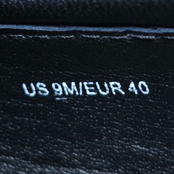 Vince Robin Leather Lug Sole Penny Loafer in Black - Picture 13 of 13